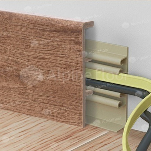Плинтус Alpine Floor - Rico Concept 80 Кедр бурбон (RC 80208)