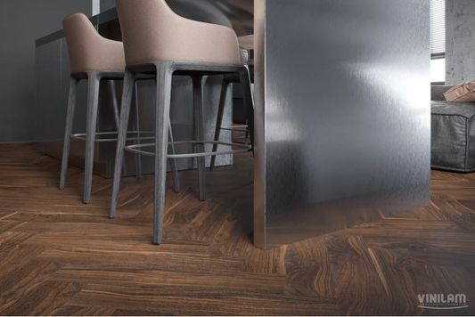 Виниловая плитка VinilPol - Herringbone Glue (LVT) Паркет Да Винчи (9977)