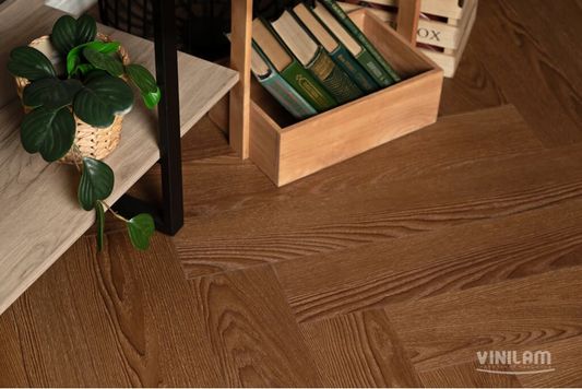 Виниловый ламинат Vinilam - Parquet Herringbone Glue Паркет Винсент (GD11200)