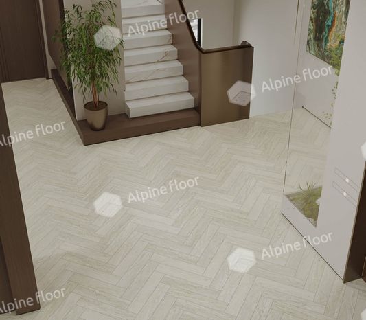 Каменно-полимерный ламинат (SPC) Alpine Floor - Адамант Паркет Лу (ECO 31-6)