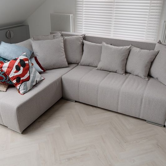 Кварцевый ламинат Home Expert Parquet Design - Дуб Милкшейк (44-3002)