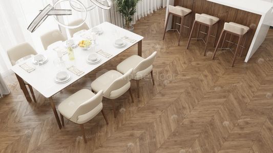 Кварц виниловая плитка Alpine Floor - Chevron LVT Гевуина (ECO 20-10)