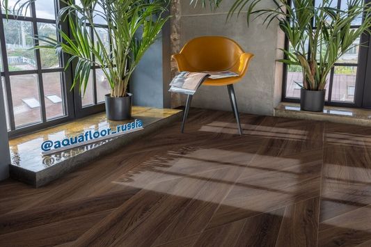 Виниловая плитка AquaFloor - Parquet Chevron Glue (AF2559PGCh)