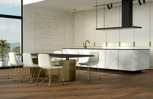 Кварцевый паркет Quartz Parquet Классик - Дуб Рустикальный (410 5/0,6 мм)