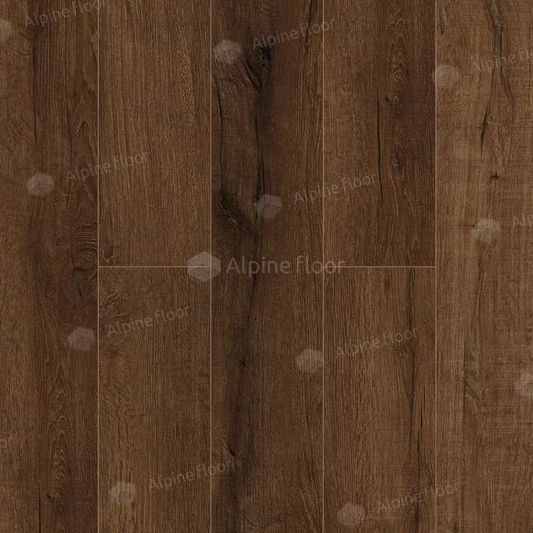 Каменно-полимерный ламинат (ABA) Alpine Floor - Premium XL Дуб Шоколадный (ECO 7-18)