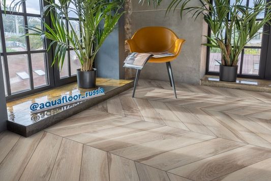 Виниловая плитка AquaFloor - Parquet Chevron Glue (AF2551PGCh)