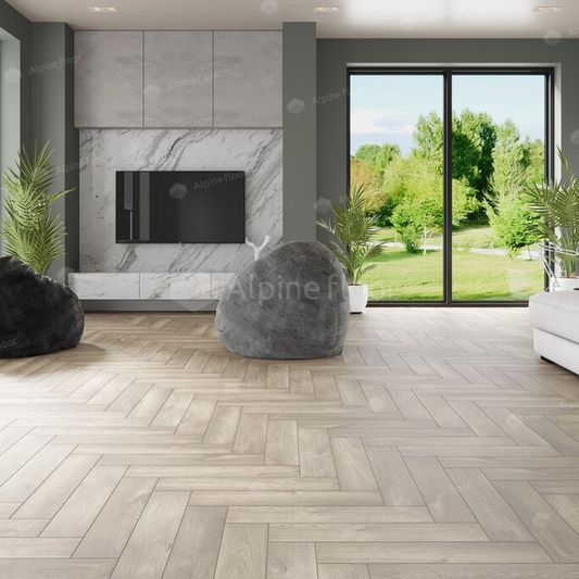 SPC ламинат Alpine Floor - Parquet Premium Дуб Натуральный Отбеленный (ECO 19-5)