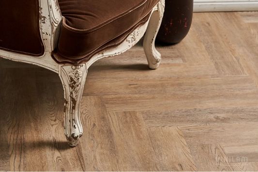 Виниловый ламинат Vinilam - Parquet Herringbone Glue Паркет Северный (GD11133)