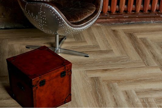 Виниловый ламинат Vinilam - Parquet Herringbone Glue Паркет Классический (GD11166)