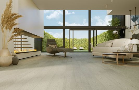 Кварцевый паркет Quartz Parquet Классик - Дуб Песочный (408 5/0,6 мм)