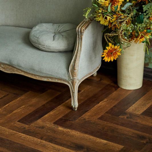 Виниловый ламинат Vinilam - Parquet Herringbone Парижский