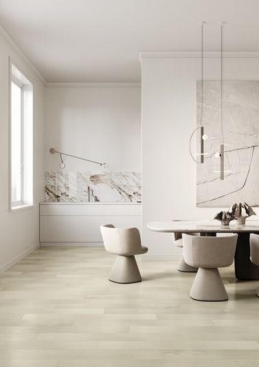 Кварцевый паркет Quartz Parquet Классик - Клён Американский Белый (400-56 7/1,2 мм)