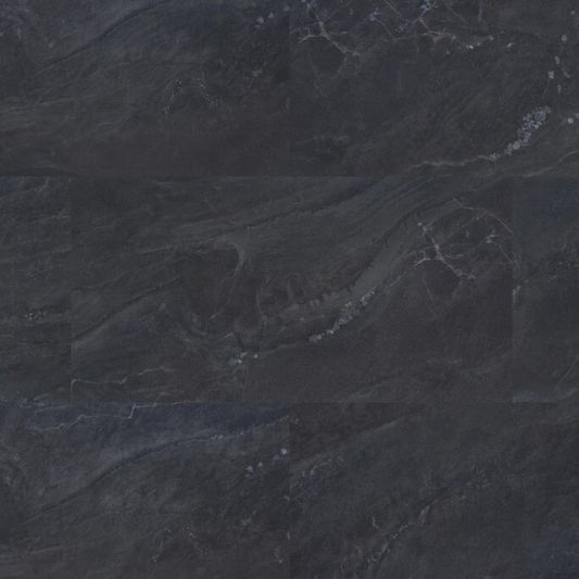 Виниловая плитка Vinilam - Ceramo (клеевой) Неаполитанский Черный (91910)