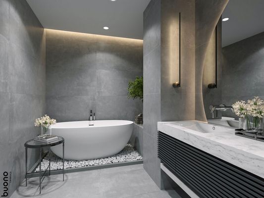 Керамогранит Buono Ceramica - Beton Dark Mat (B4483M)