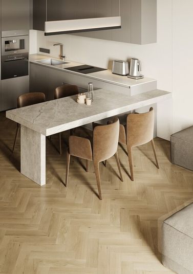 SPC Ламинат Refloor Fargo - Herringbone Дуб Копенгаген (44-720-16)