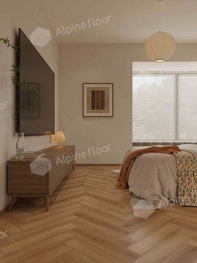 Каменно-полимерный ламинат (SPC) Alpine Floor - Титан Паркет Тантал (ECO 29-10)