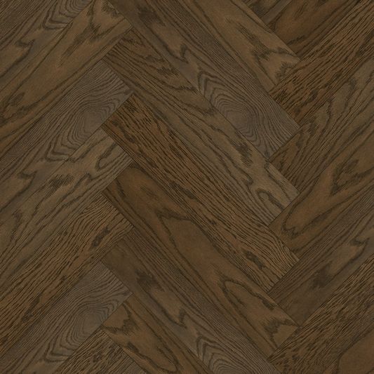Кварцевый паркет Quartz Parquet Английская Ёлка - Дуб Брауни (33-413 5/0,6 мм)