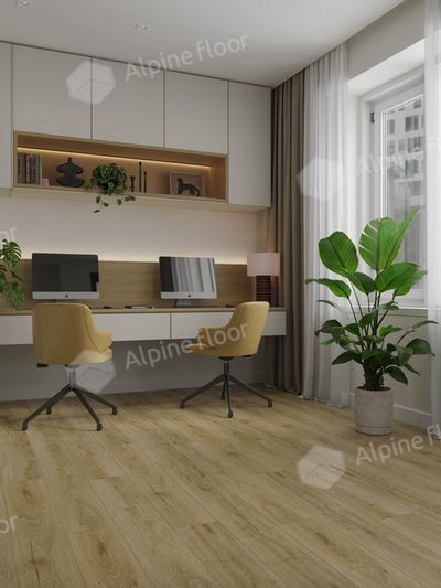Каменно-полимерный ламинат (SPC) Alpine Floor - Титан 6 (Titan 6) Тантал (ECO 28-8)
