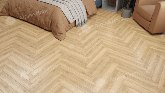 Ламинат Alpine Floor - Herringbone 8 Дуб Шампань (LF102-5)