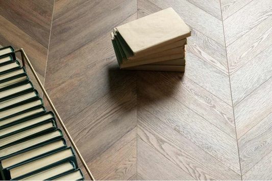 Виниловый ламинат Vinilam - Parquet Chevron Шеврон Нормандия (RI153610CL4-2.5)
