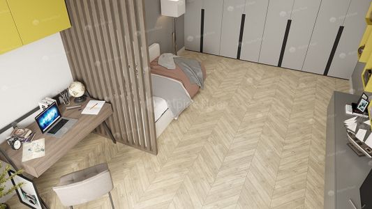 SPC ламинат Alpine Floor - Chevron Сонома (ECO 18-7)