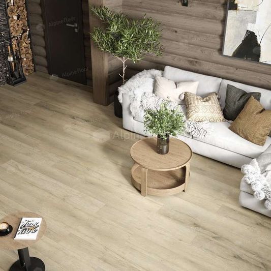 Каменно-полимерный ламинат (ABA) Alpine Floor - Premium XL Дуб Сливочный (ECO 7-19)