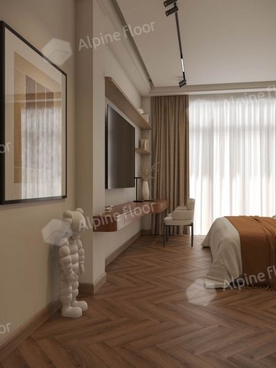 Каменно-полимерный ламинат (SPC) Alpine Floor - Титан Паркет Арес (ECO 29-9)