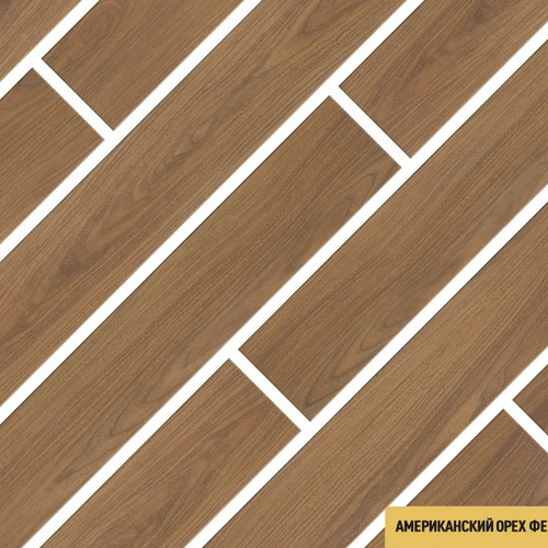 Каменно-полимерный SPC ламинат FirstFloor - Американский орех Фендер (1F008)