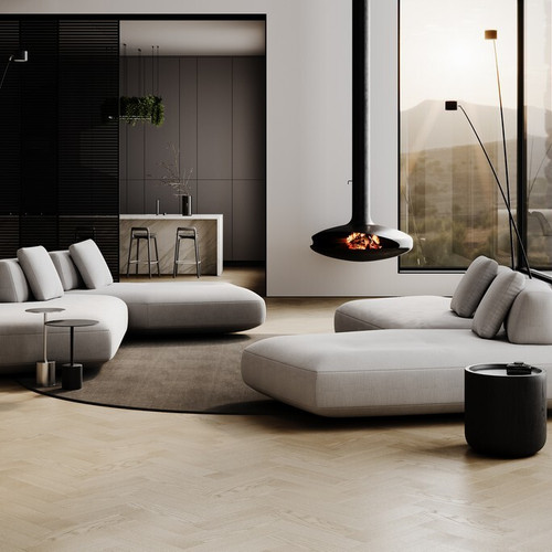 Штучный кварцевый паркет Quartz Parquet - Дуб Маскарпоне (44-1258-06)