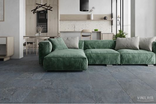 WPC ламинат Vinilam - Ceramo Stone Мальтийский Базальт (91907-8)