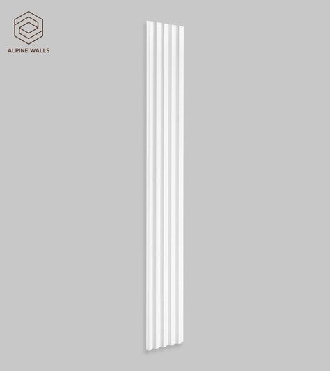 Стеновая декоративная панель Alpine Walls - LineArt ECO2741W