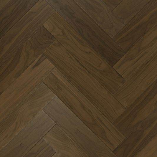 Кварцевый паркет Quartz Parquet Английская Ёлка - Орех Американский (33-400-29 5/0,6 мм)
