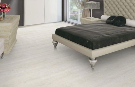 Пробковый пол Corkstyle - Wood Oak Polar White клеевой