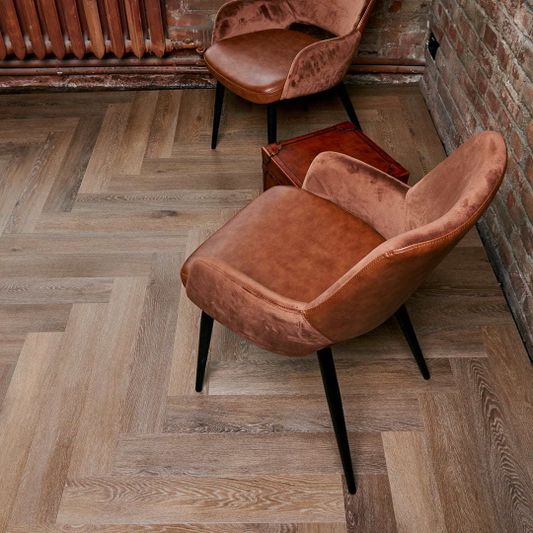 Виниловый ламинат Vinilam - Parquet Herringbone Венецианский