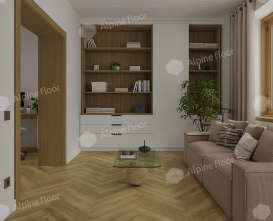 Каменно-полимерный ламинат (SPC) Alpine Floor - Титан Паркет Антей (ECO 29-11)
