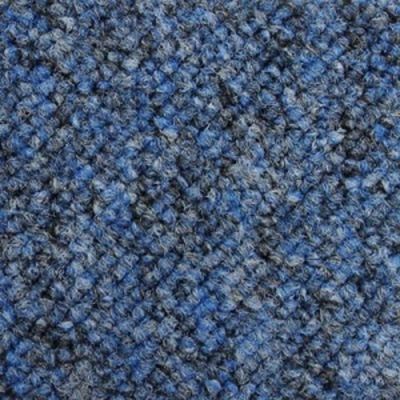 Ковровая плитка RusCarpetTiles - London (синий с черным)