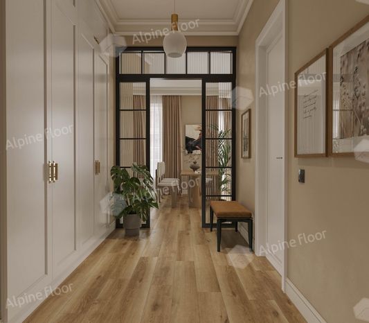 Каменно-полимерный ламинат (SPC) Alpine Floor - Титан 6 (Titan 6) Циркон (ECO 28-2)