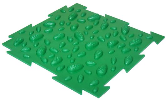Ортопедический коврик Orto - Шишки зелёные