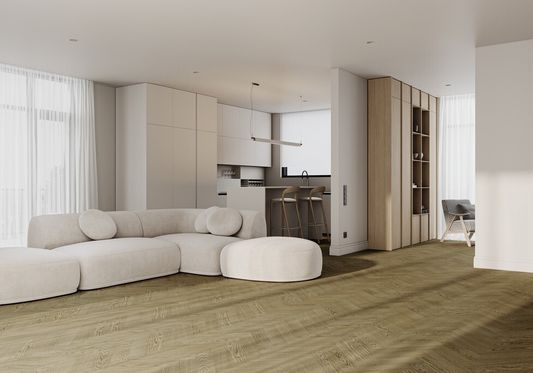 Штучный кварцевый паркет Quartz Parquet - Дуб Конго (44-1258-54)