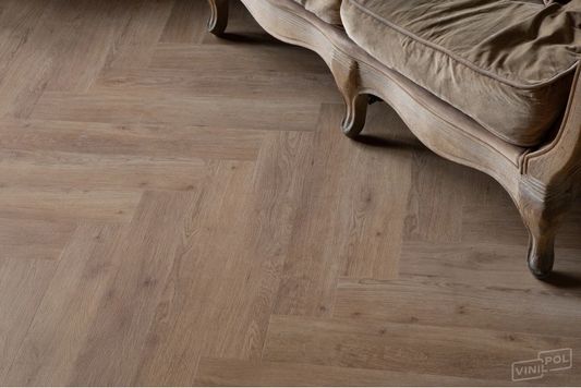 Виниловая плитка VinilPol - Herringbone Glue (LVT) Паркет Бруно (9965)