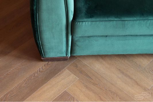 Виниловая плитка VinilPol - Herringbone Glue (LVT) Паркет Пикассо (9911)