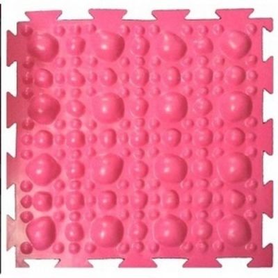 Ортопедический коврик Orto - Камни жесткие розовые