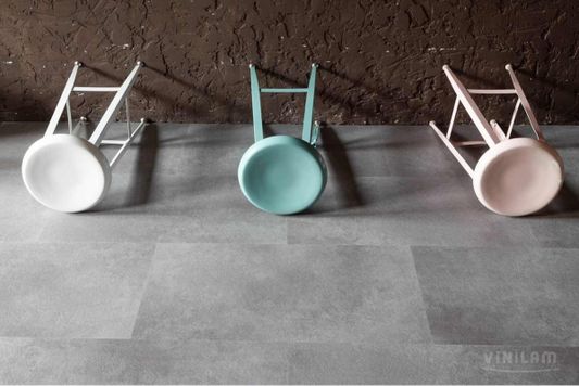 WPC ламинат Vinilam - Ceramo Stone Цемент (61609)