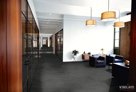 Виниловая плитка Allure Isocore - Stone Glue Вулканический Черный (88809)