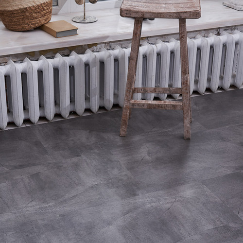 WPC ламинат Vinilam - Ceramo Stone Серый Бетон (61602-8)