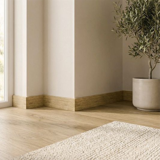 Напольный ПВХ плинтус Salag Alpha KP Mint Oak (AP6141)