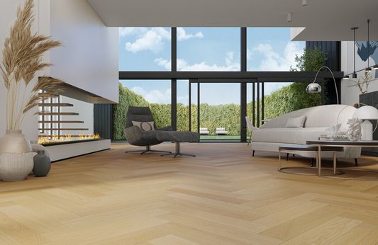 Кварцевый паркет Quartz Parquet Английская Ёлка - Дуб Тоскана (33-407 5/0,6 мм)