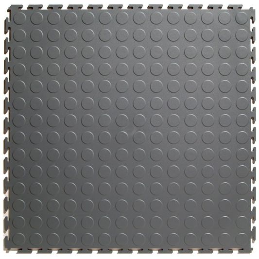 Модульное покрытие M-Tile - Hard Studded Серый | 500x500x7 мм