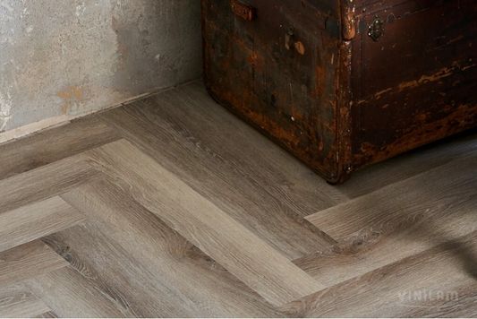 Виниловый ламинат Vinilam - Parquet Herringbone Glue Паркет Эрмитаж (GD11122)