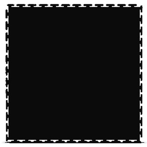 Модульное покрытие M-Tile - Jeton Черный | 500x500x7 мм